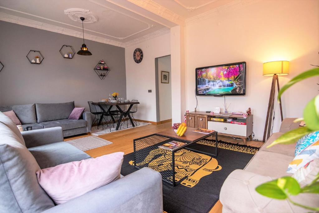 Studio meublé avec balcon à Agdal, Rabat