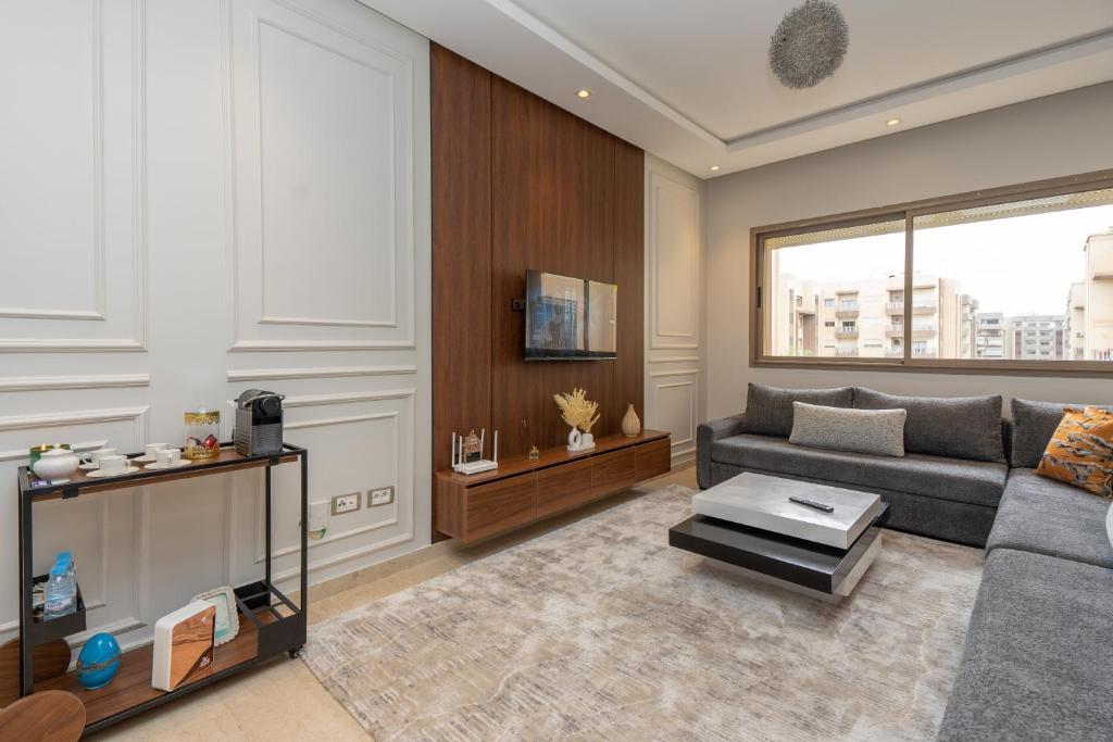 Studio moderne à Ain Diab – Location journalière