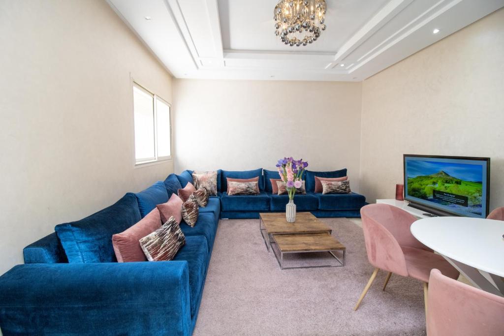Studio meublé 80 m² avec balcon à Hay Mohammadi, Agadir