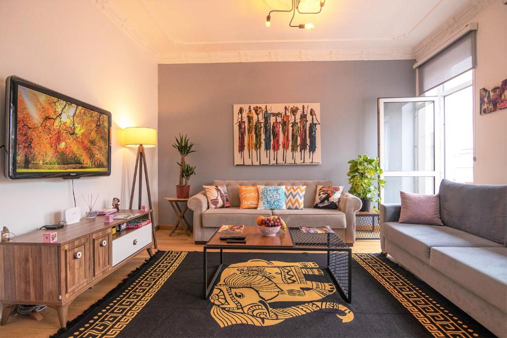Studio meublé avec balcon à Agdal, Rabat