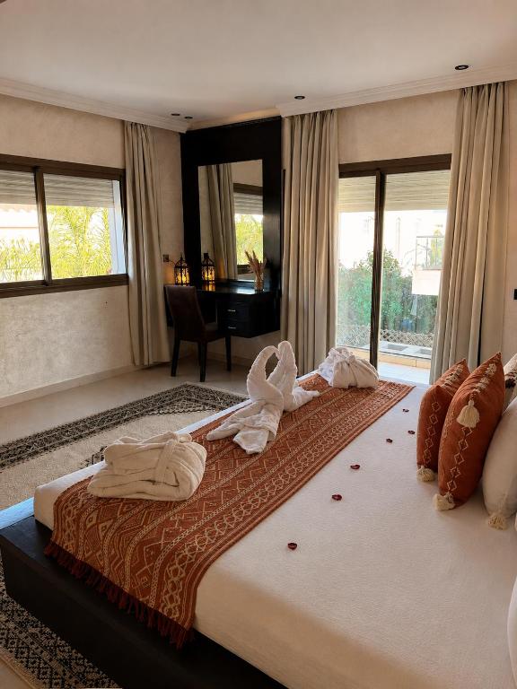 Villa 11 chambres meublée avec piscine à Talborjt, Agadir