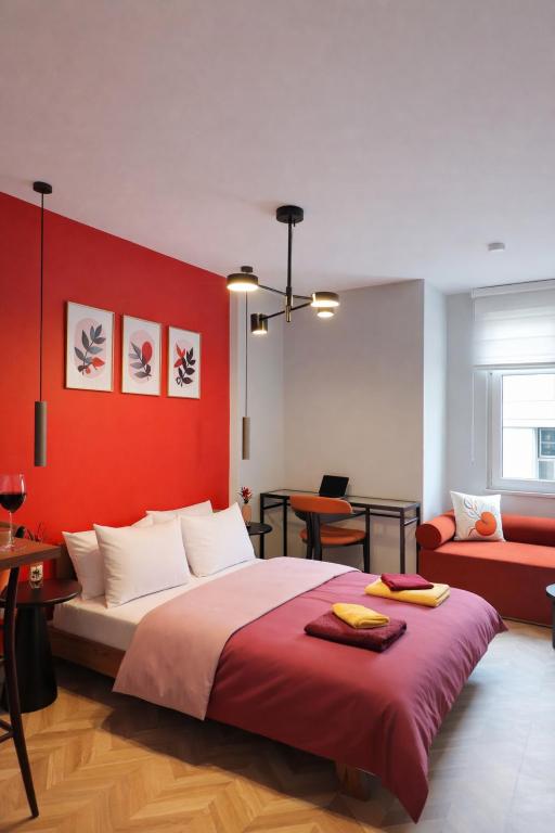 Appartement 2 chambres meublé avec balcon à Malabata, Tanger