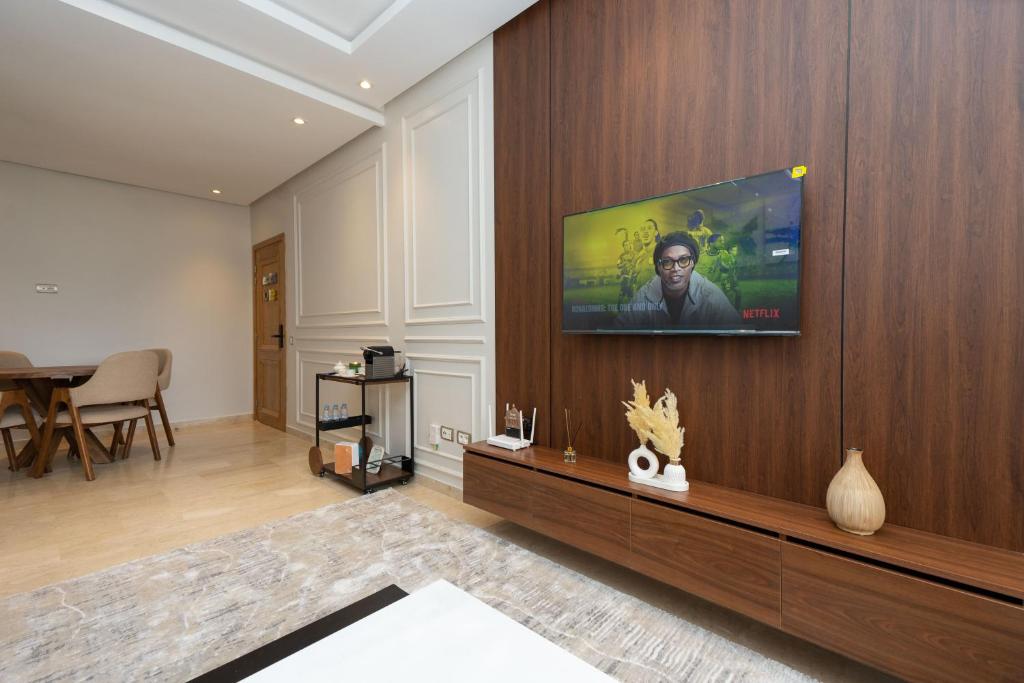 Studio moderne à Ain Diab – Location journalière